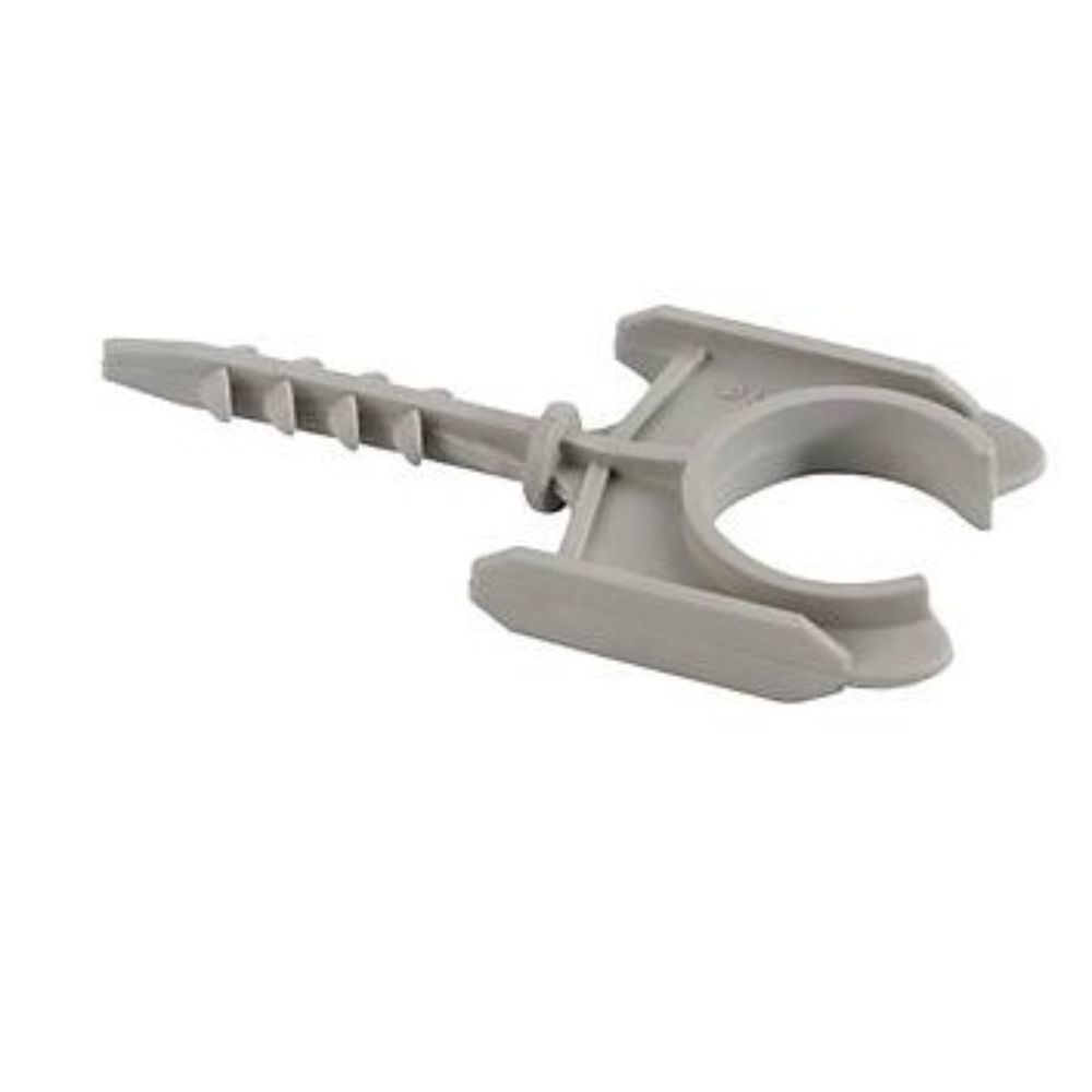 MUTLUSAN BORU KELEPÇESİ(16 LIK )(GRİ)(DÜBELLİ) (100 ADET)