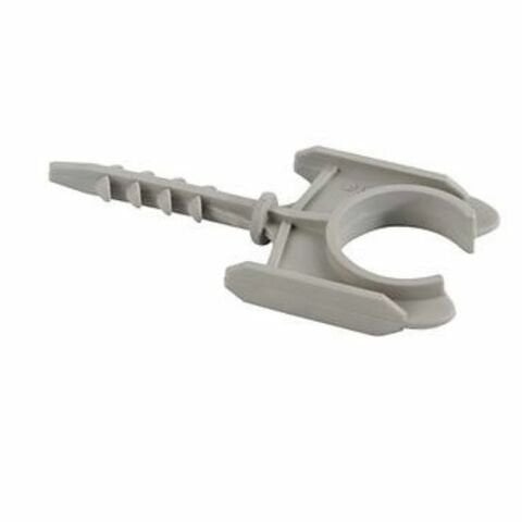 MUTLUSAN BORU KELEPÇESİ(16 LIK )(GRİ)(DÜBELLİ) (100 ADET)