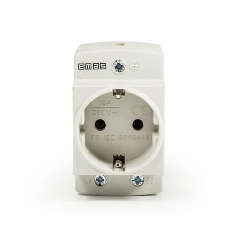 EMAS RAY TİPİ LEDLİ TOPRAKLI PANO PRİZİ EPREU2GL