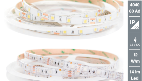 İNOLED 4040 HARİCİ ŞERİT LED 5M (D.B-4000K)