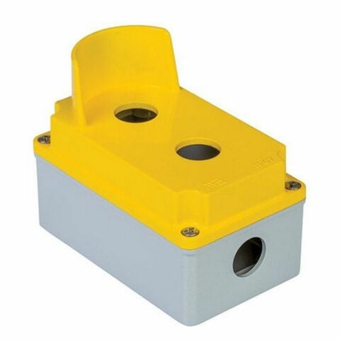 METE ENERJİ 80X130X73 BUTON KUTUSU (KORUMALI) 2 Lİ 402615