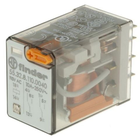 FINDER F.55.32.8.110.0040 GENEL KULLANIMLI 2 CO 10A 110 V AC