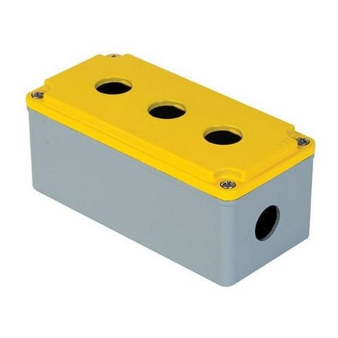 METE ENERJİ 80X170X73 BUTON KUTUSU 3 LÜ 402620