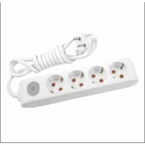 VİKO 4LÜ 5M KABLOLU ÇOCUK KORUMALI ANAHTARLI MULTİ-LET GRUP PRİZ-90117405