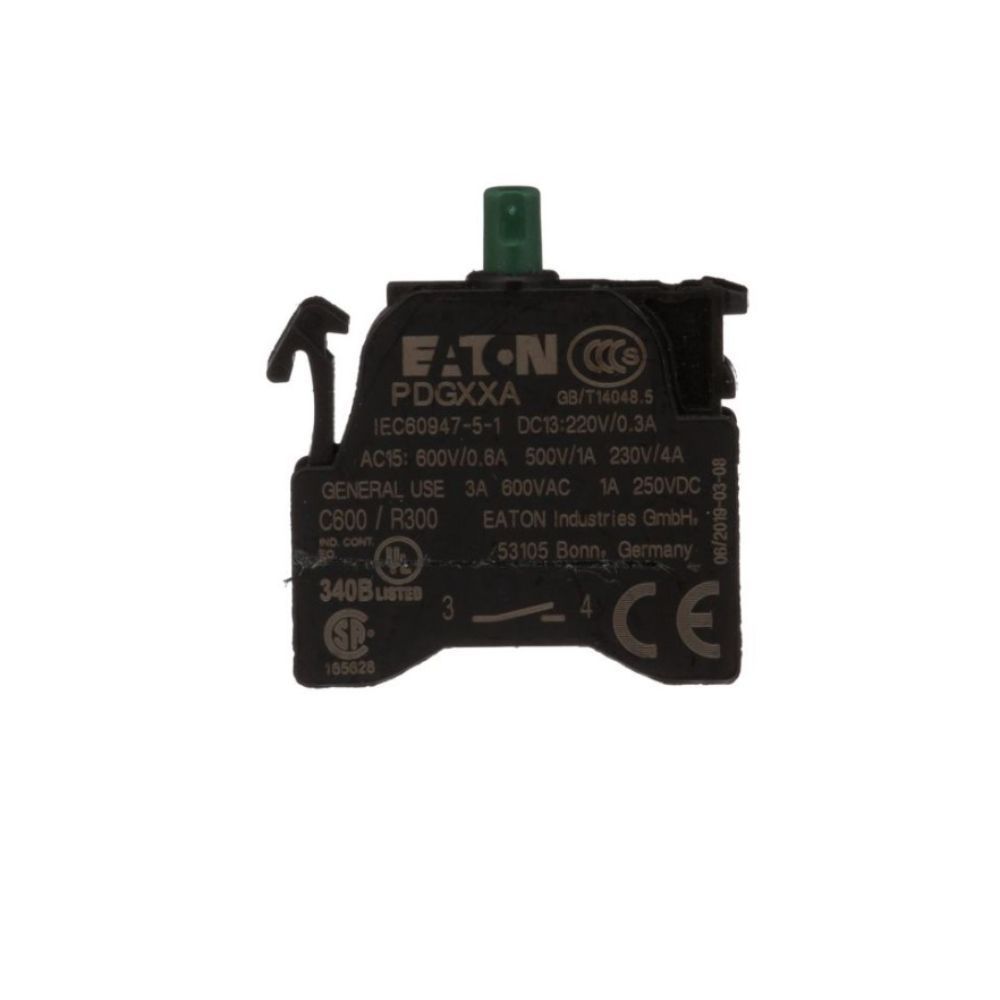 EATON PDGXXB KOMPAKT ŞALTER AKSESUARI: YARDIMCI KONTAK 1 NK (PDE1,2,3,4 İÇİN)