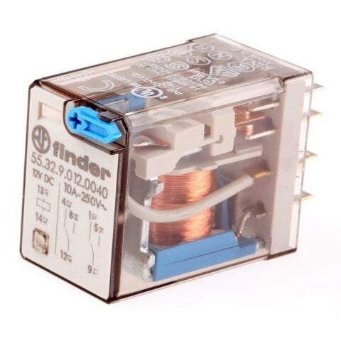 FINDER F.55.32.9.012.0040 MİNYA GENEL AMAÇLI RÖLE 12V DC