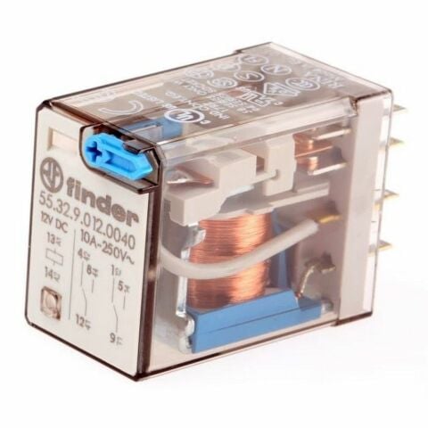 FINDER F.55.32.9.012.0040 MİNYA GENEL AMAÇLI RÖLE 12V DC