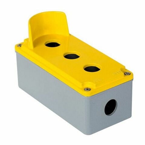METE ENERJİ 80X170X73 BUTON KUTUSU (KORUMALI ) 3 LÜ 402625