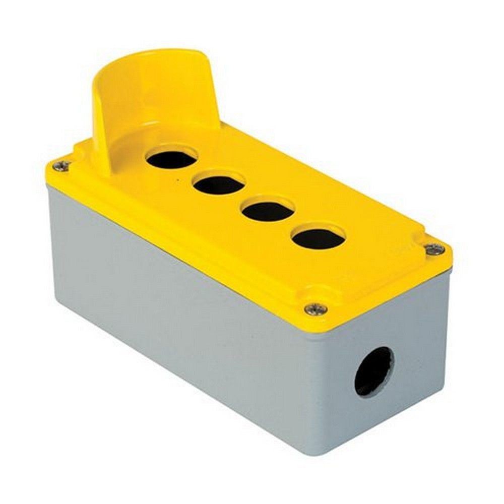 METE ENERJİ 80X170X73 BUTON KUTUSU (KORUMALI) 4 LÜ 402626