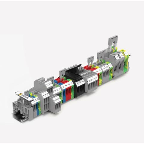 MOLWEX DC4 4 MM², GRİ, VİDALI, 1 GİRİŞ-1 ÇIKIŞ KLEMENS MOLWEX 150 010