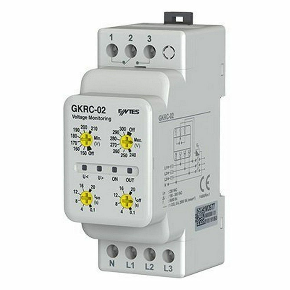 ENTES M3952 GKRC-02 GERİLİM KORUMA RÖLESİ
