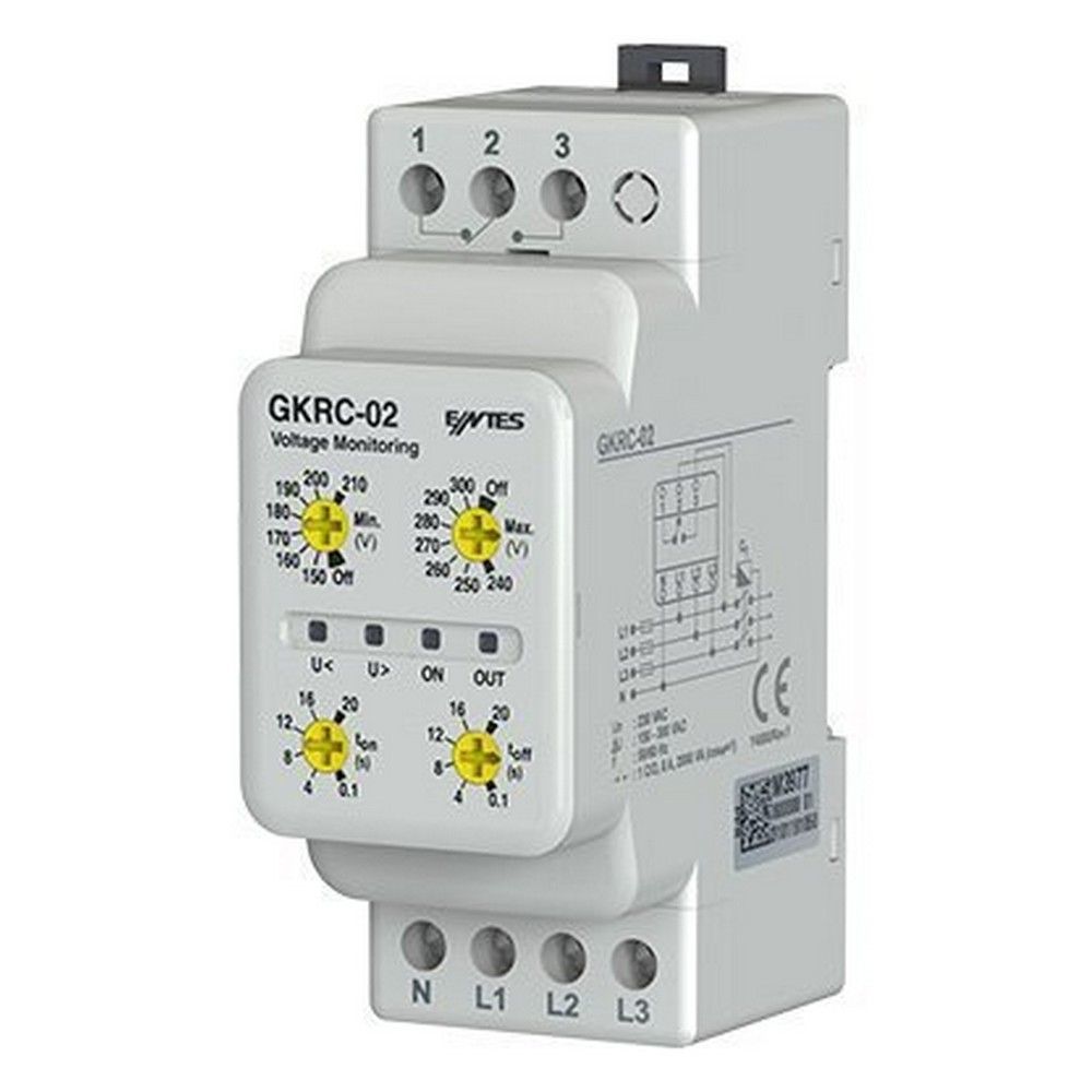 ENTES M3952 GKRC-02 GERİLİM KORUMA RÖLESİ