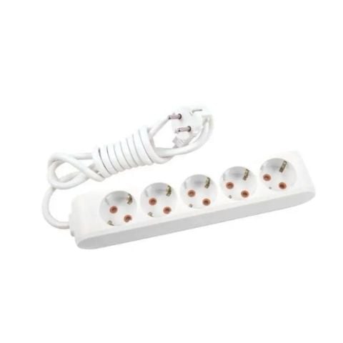 VİKO 90117505 MULTİ-LET 5'Lİ ANAHTARLI TOPRAKLI GRUP PRİZ