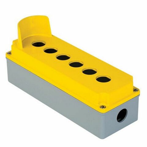 METE ENERJİ 80X230X73 BUTON KUTUSU (KORUMALI ) 6 LI 402636