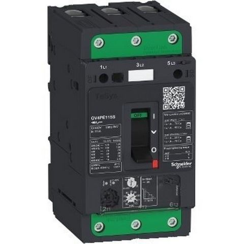 SCHNEIDER GV4PE12S TESYS GV4 100KA 3P 12.5A TERMİK MANYETİK DEVRE KESİCİ