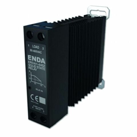 ENDA ERDA1-440Z 40A RAY TİPİ SOĞUTUCULU MONOFAZE SOLİD STATE RÖLE (SSR)