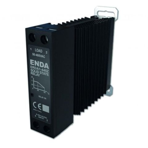 ENDA ERDA1-440Z 40A RAY TİPİ SOĞUTUCULU MONOFAZE SOLİD STATE RÖLE (SSR)