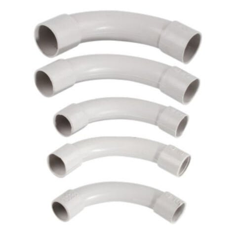 MUTLUSAN Ø20 ALEV YAYMAYAN DİRSEK (GRİ) (100 ADET)