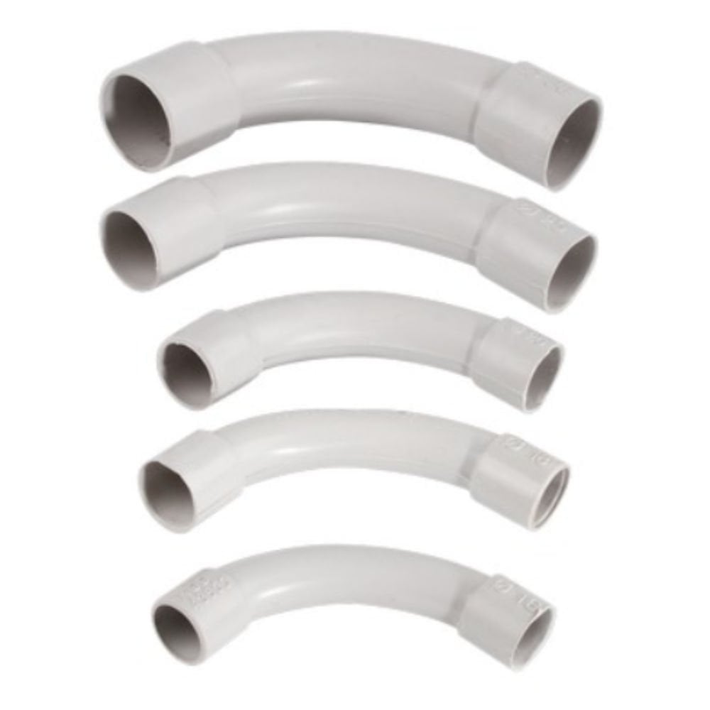 MUTLUSAN Ø25 ALEV YAYMAYAN DİRSEK (GRİ) (50 ADET)