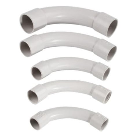 MUTLUSAN Ø25 ALEV YAYMAYAN DİRSEK (GRİ) (50 ADET)