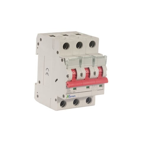 XKOREN 3 KUTUPLU C TİPİ 10KA 25A OTOMATİK SİGORTA