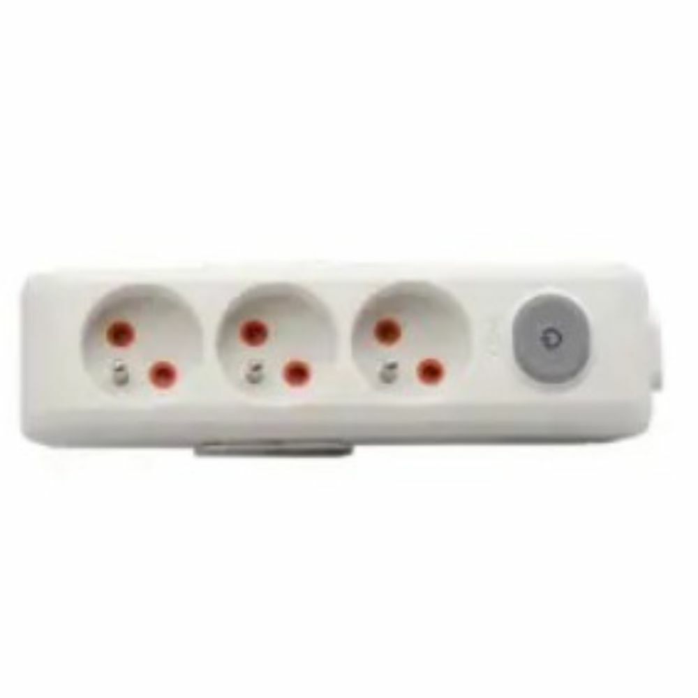 VİKO 3LÜ KLEMENSLİ UPS ÇOCUK KORUMALI ANAHTARLI MULTİ-LET GRUP PRİZ-90119300