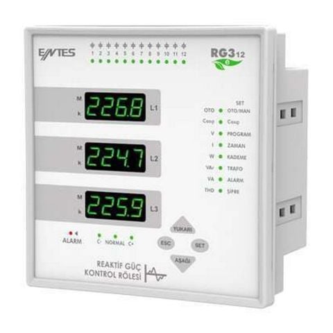 ENTES M3682 RG3-12E REAKTİF GÜÇ KONTROL RÖLESİ