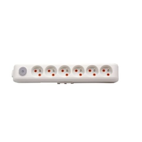 VİKO 6LI KLEMENSLİ ÇOCUK KORUMALI ANAHTARLI MULTİ-LET GRUP PRİZ-90119600