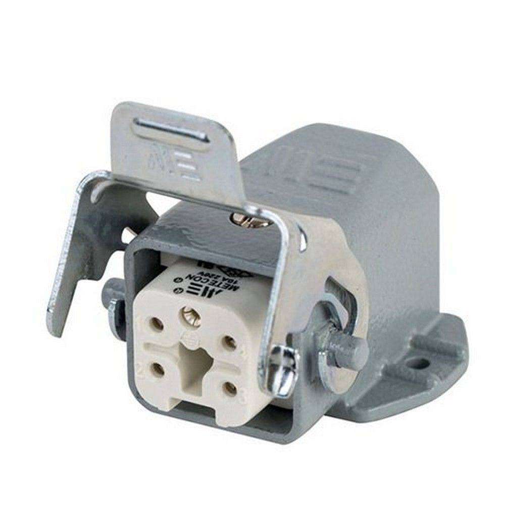 METE ENERJİ 5X10A. ÇOKLU MAKİNE PRİZİ EĞİK GEÇİŞLİ  METAL MAN. 403013S