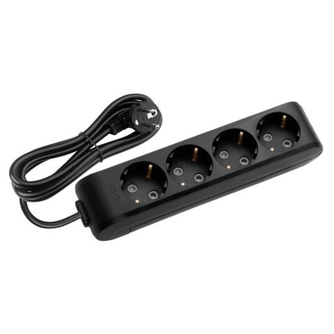 VİKO 90133403 MULTİ-LET DÖRTLÜ PRİZ TOPRAKLI KABLOLU ÇOCUK KORUMALI - 3 METRE