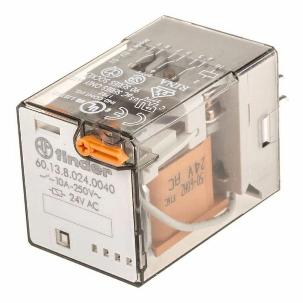 FINDER F.60.13.8.024.0040 GENEL KULLANIMLI 3 CO -10 A KONTAKLI 024V AC 11