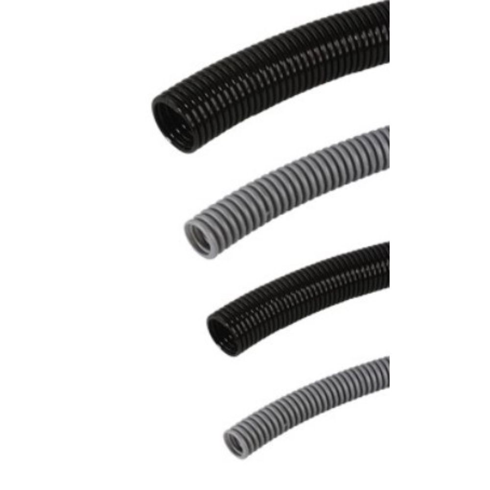 MUTLUSAN PLASTİK Ø42 İZOLELİ ÇELİK SPİRAL (TELLİ) (SİYAH) (25 METRE)