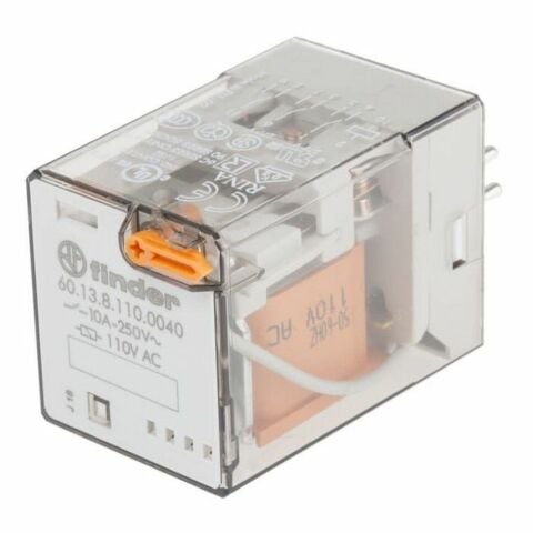 FINDER F.60.13.8.110.0040 GENEL KULLANIMLI 3CO-10A KONTAKLI AC 110V