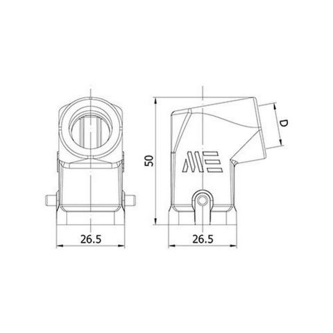 METE ENERJİ 5X10A. ÇOKLU EĞİK FİŞ 403018