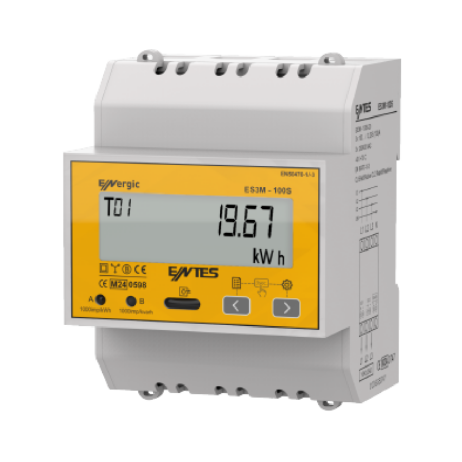Entes M5921 (5.206) 100A Direkt Bağlantılı Enerji Analizörü – Modbus RS-485