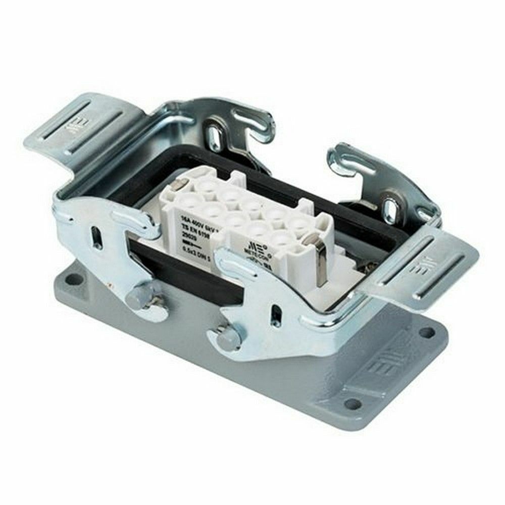 METE ENERJİ 10X16A. ÇOKLU MAKİNE PRİZİ METAL MANDALLI 403020S