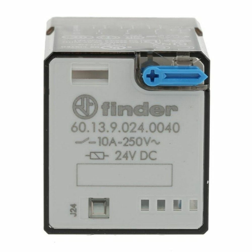 FINDER F.60.13.9.024.0040 GENEL KULLANIMLI 3 CO -10 A KONTAKLI 24 V DC 11PİN