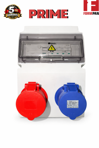 FORMPAN PRIME 22kW Trifaze 7,4kW Monofaze - Elektrikli Araç Şarj Cihazı Kombinasyon Kutusu IP44