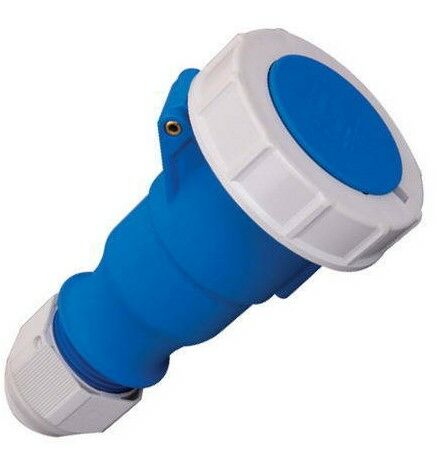 BYES 3/32A 380V UZATMA PRİZ SİYAH TRİFAZE PLASTİK-BYES