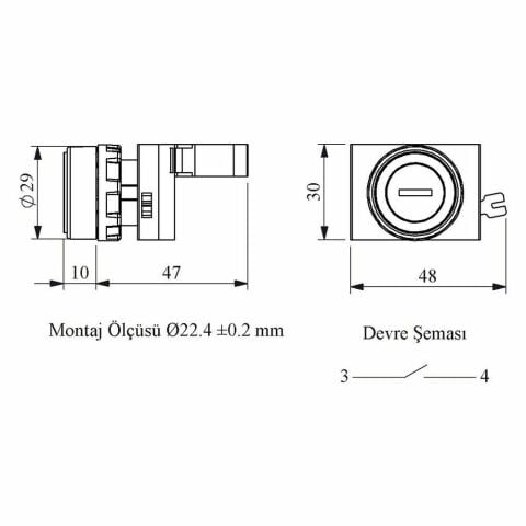 EMAS CM100DY C SOMUNLU METAL START YEŞİL