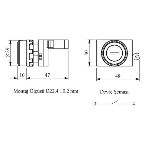 EMAS CM100DY C SOMUNLU METAL START YEŞİL