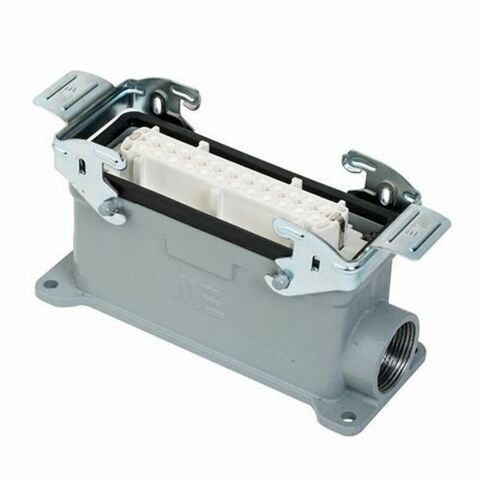 METE ENERJİ 24X16A. ÇOKLU DUVAR PRİZİ METAL MANDALLI 403046S