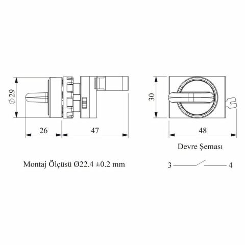 EMAS CM100S20 C SOMUNLU METAL SEÇİCİ (0-1) KALICILI