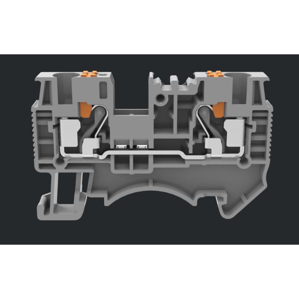 MOLWEX DS2.5 2.5 MM², MAVİ, PUSH-İN, 1 GİRİŞ-1 ÇIKIŞ KLEMENS MOLWEX 160 011