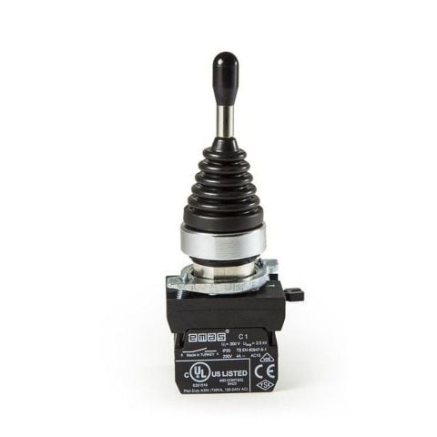 EMAS CM101DJ20 C SOMUNLU METAL JOYSTİK 2 POZ KALICI