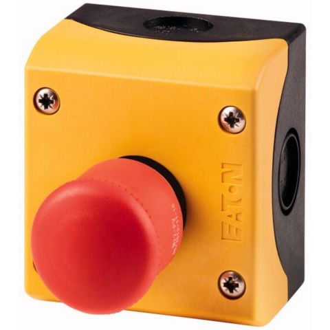 EATON 216525 ACİL DURDURMA BUTONU, KUTULU 1NA+1NK