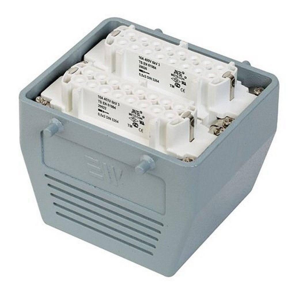 METE ENERJİ 32X16A. ÇOKLU UZATMA PRİZİ ÜSTTEN GİRİŞLİ 403052