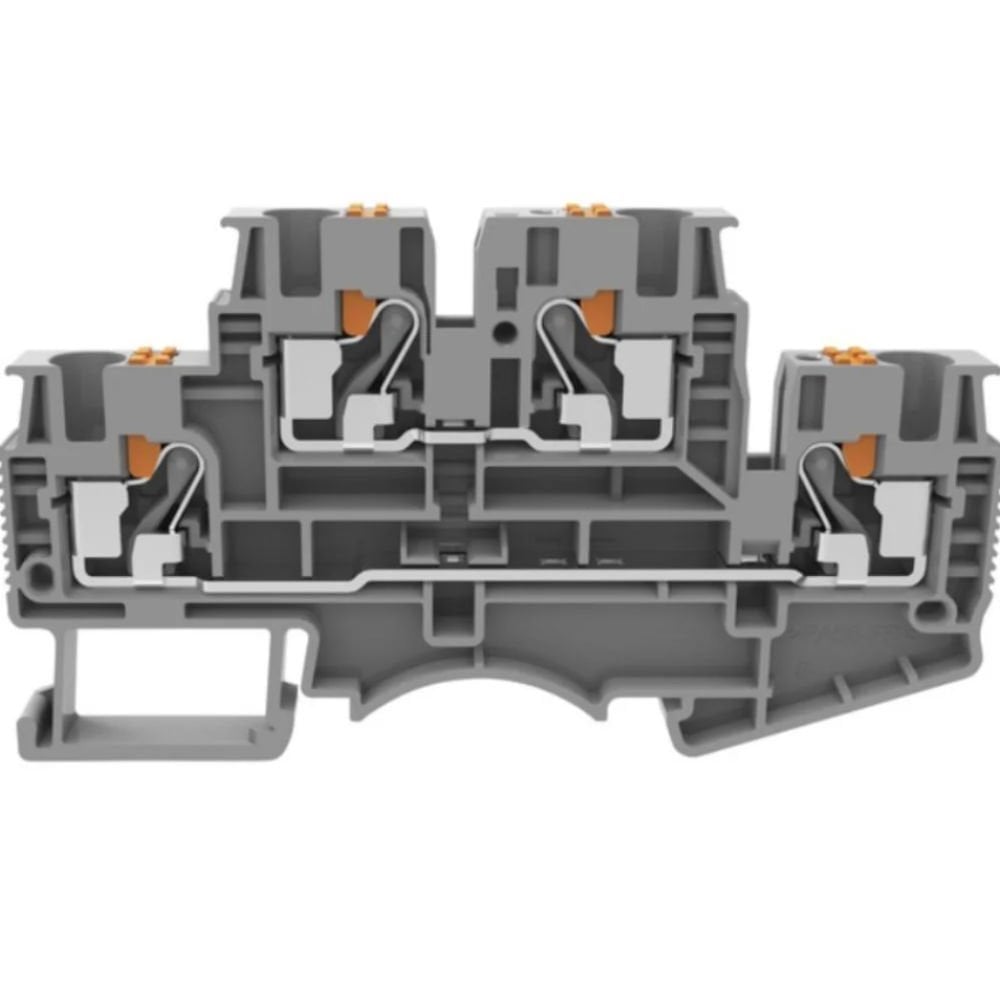MOLWEX DS2.5 2.5 MM², TURUNCU, PUSH-İN, 1 GİRİŞ-1 ÇIKIŞ KLEMENS MOLWEX 160 017