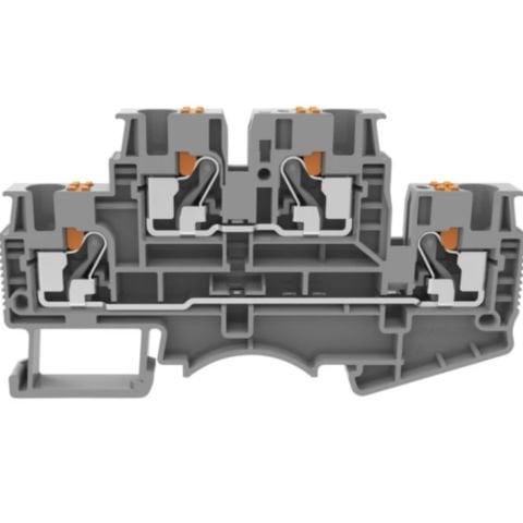 MOLWEX DS2.5 2.5 MM², TURUNCU, PUSH-İN, 1 GİRİŞ-1 ÇIKIŞ KLEMENS MOLWEX 160 017