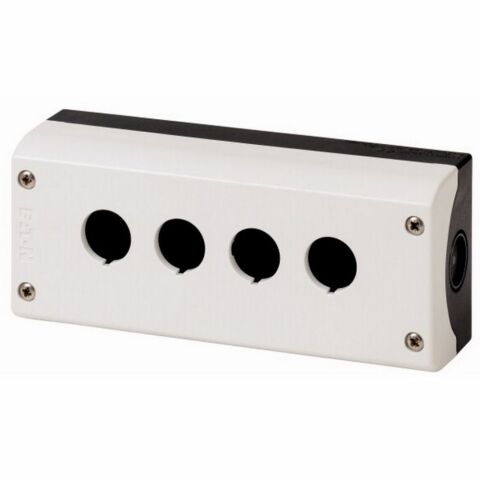 EATON 216539 BUTON AKSESUARI: BUTON KUTUSU, 4'Lİ, GRİ/SİYAH